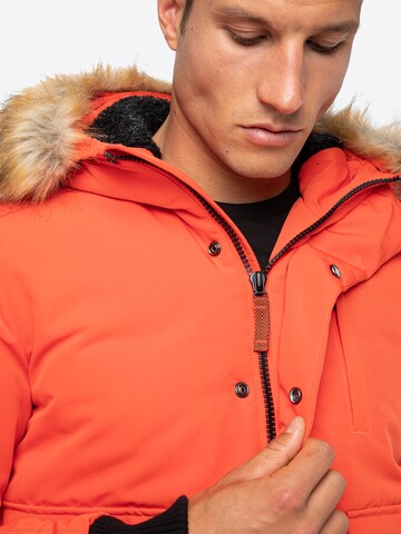 Superdry Демисезонная куртка 'Everest' в Оранжевый