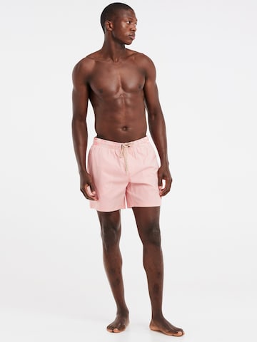 PROTEST Board Shorts 'PRTMANAMA' in Pink