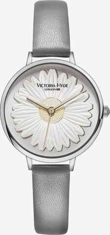 Victoria Hyde Uhr in Silber: predná strana