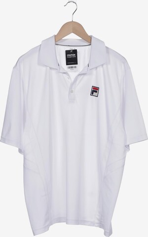 FILA Poloshirt XL in Weiß: predná strana