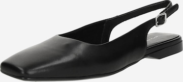 Ballerines à lanières 'DELIA' VAGABOND SHOEMAKERS en noir : devant