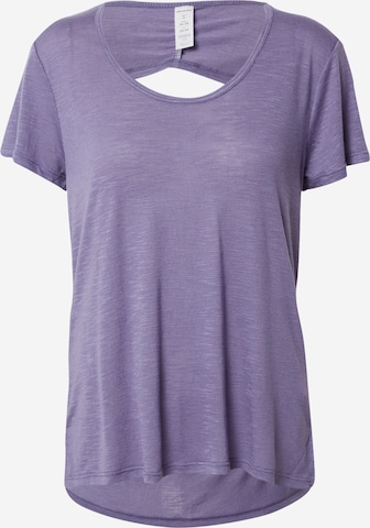 T-shirt fonctionnel 'SALLY' Marika en violet : devant