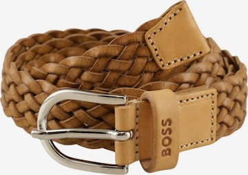 BOSS Black Belt & Suspenders in One size in Brown: front