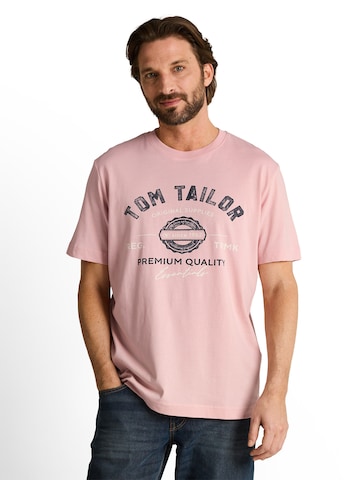 TOM TAILOR Shirt in Lila: voorkant