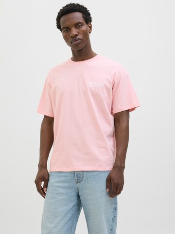 JACK & JONES - Camiseta 'JORBotaniq' en rosa
