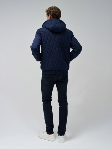 Salsa Jeans Tussenjas in Blauw