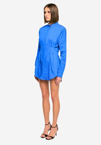OW Collection Shirt Dress 'Ella' in Blue