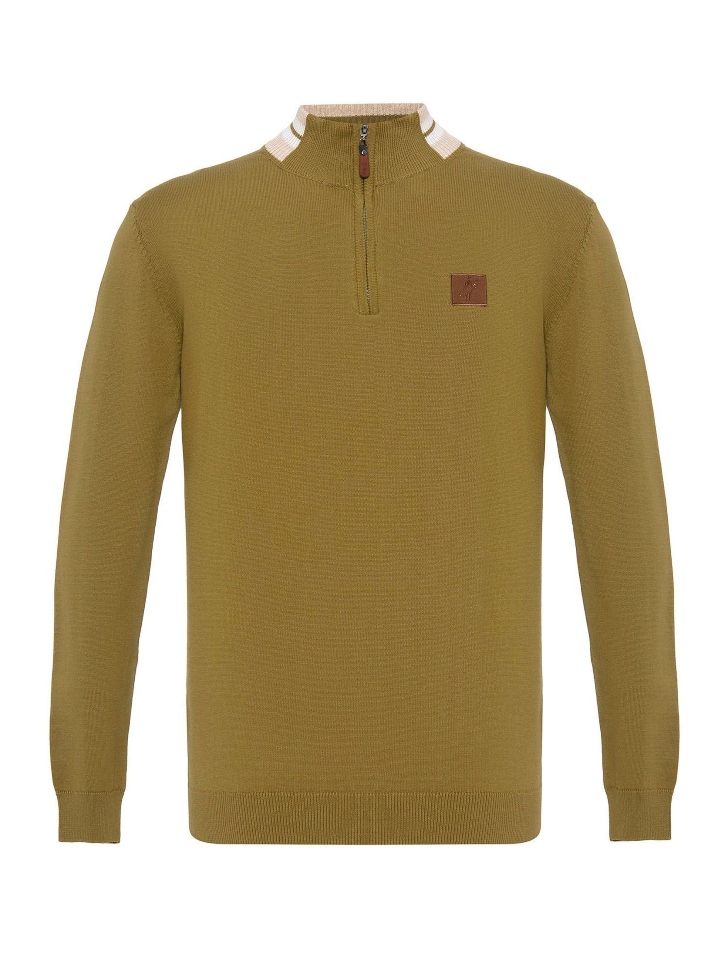 Jacey Quinn Kampsun, värv roheline: eest vaates