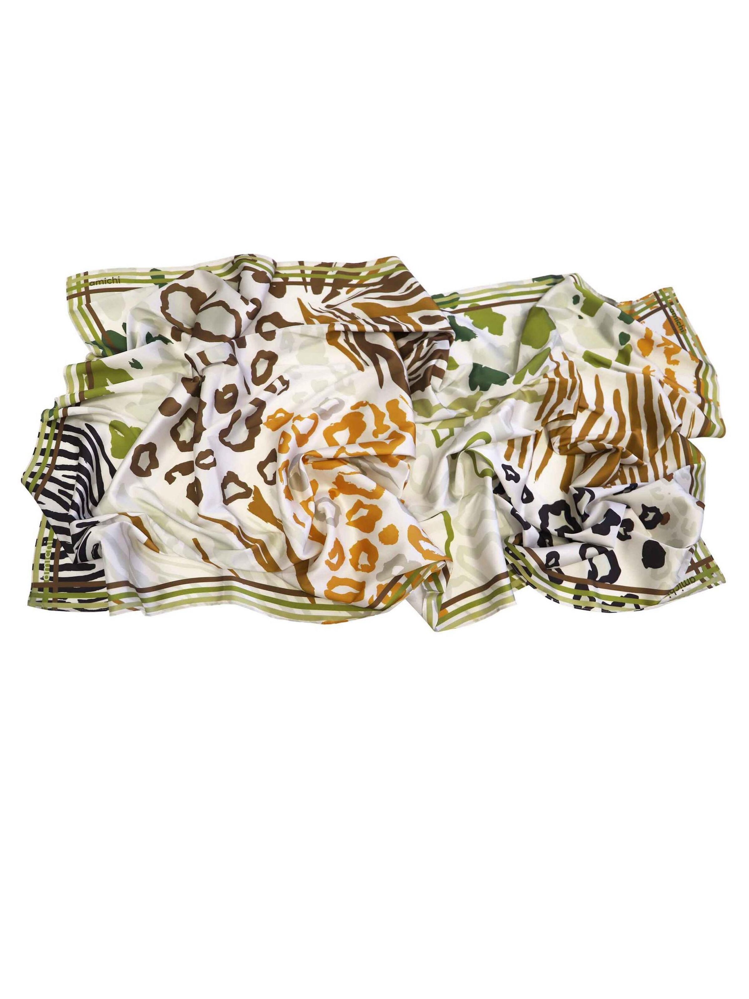 Amichi - Chal 'Pañuelo para mujer Lúa rectangular' en Mezcla de colores