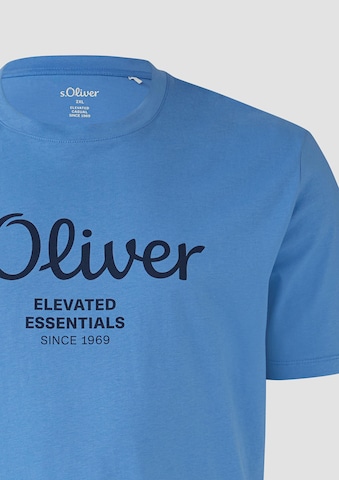 s.Oliver T-Shirt in Blau