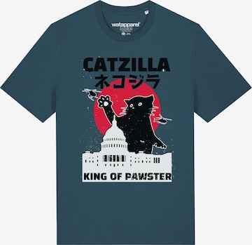 Maglietta di Watapparel in blu: frontale