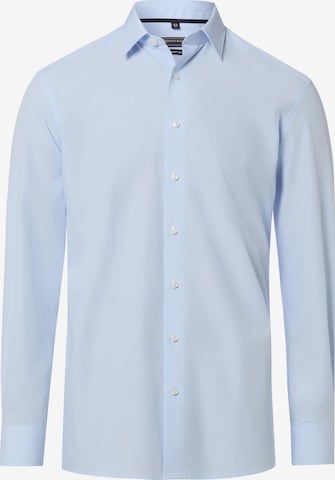 Finshley & Harding Zakelijk overhemd in Blauw: voorkant