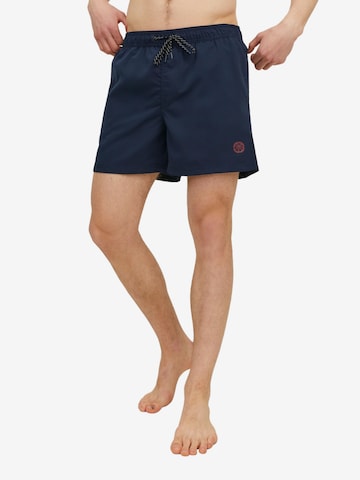 JACK & JONES Board Shorts 'Fiji' in Blue: front