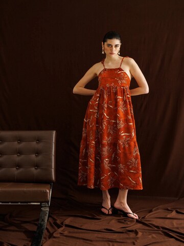 No Matter What Summer dress in Orange