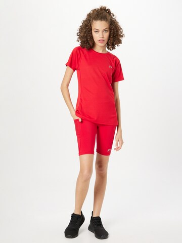 Newline Slimfit Sportbroek in Rood