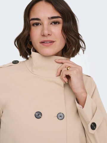 ONLY Between-Seasons Coat 'ONLORCHID' in Beige