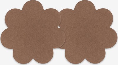 MAGIC Bodyfashion Accessoires soutien-gorge 'Secret Covers' en marron, Vue avec produit