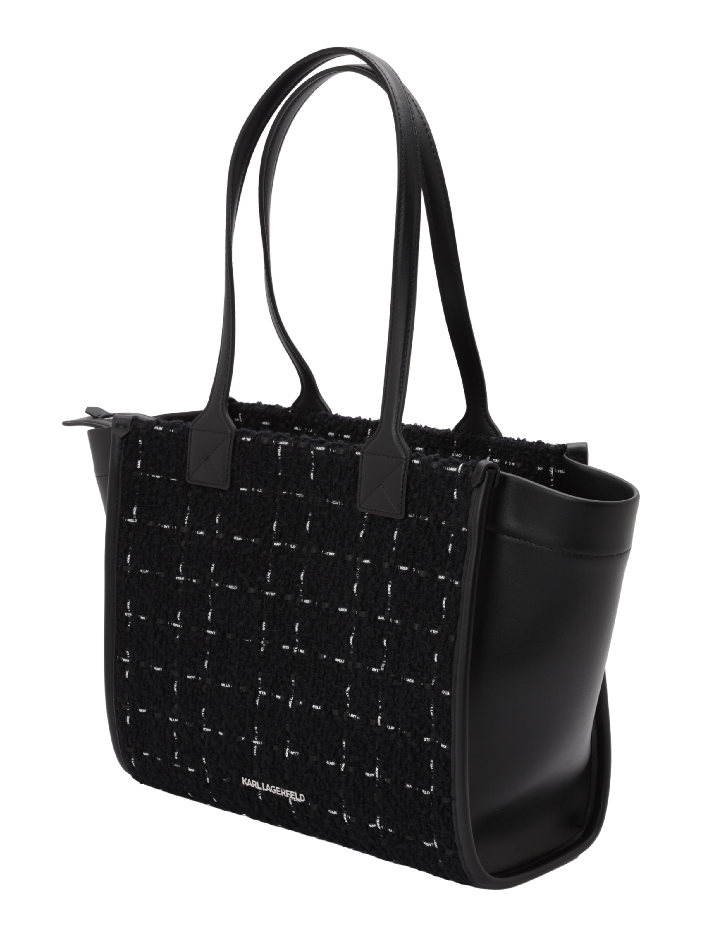 Karl Lagerfeld Чанта за през рамо 'SKUARE' в черно