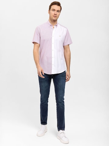 By Diess Collection Regular fit Button Up Shirt in Pink