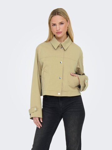 Veste mi-saison ONLY en jaune : devant