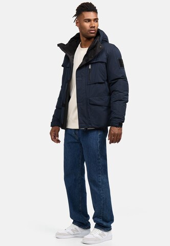 STONE HARBOUR Winterjas in Blauw