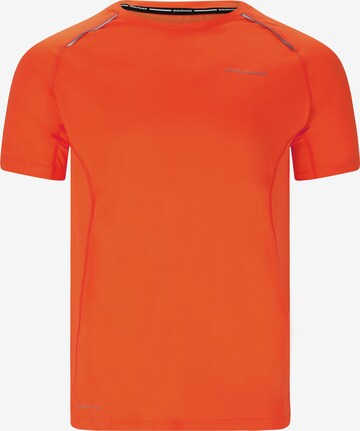 ENDURANCE Functioneel shirt 'Lasse' in Oranje: voorkant