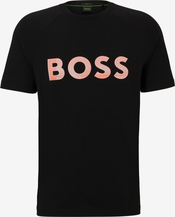 BOSS Shirt 'Teebero 1' in Black: front