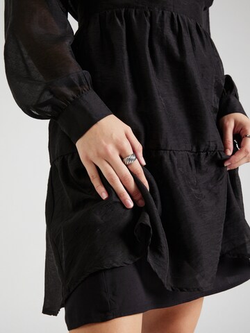 MSCH COPENHAGEN - Vestido camisero en negro