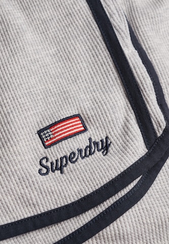 Superdry & Co Slimfit Broek 'Athletic Essentials' in Grijs