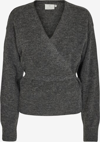 Cardigan 'Wendy' Kaffe en gris : devant