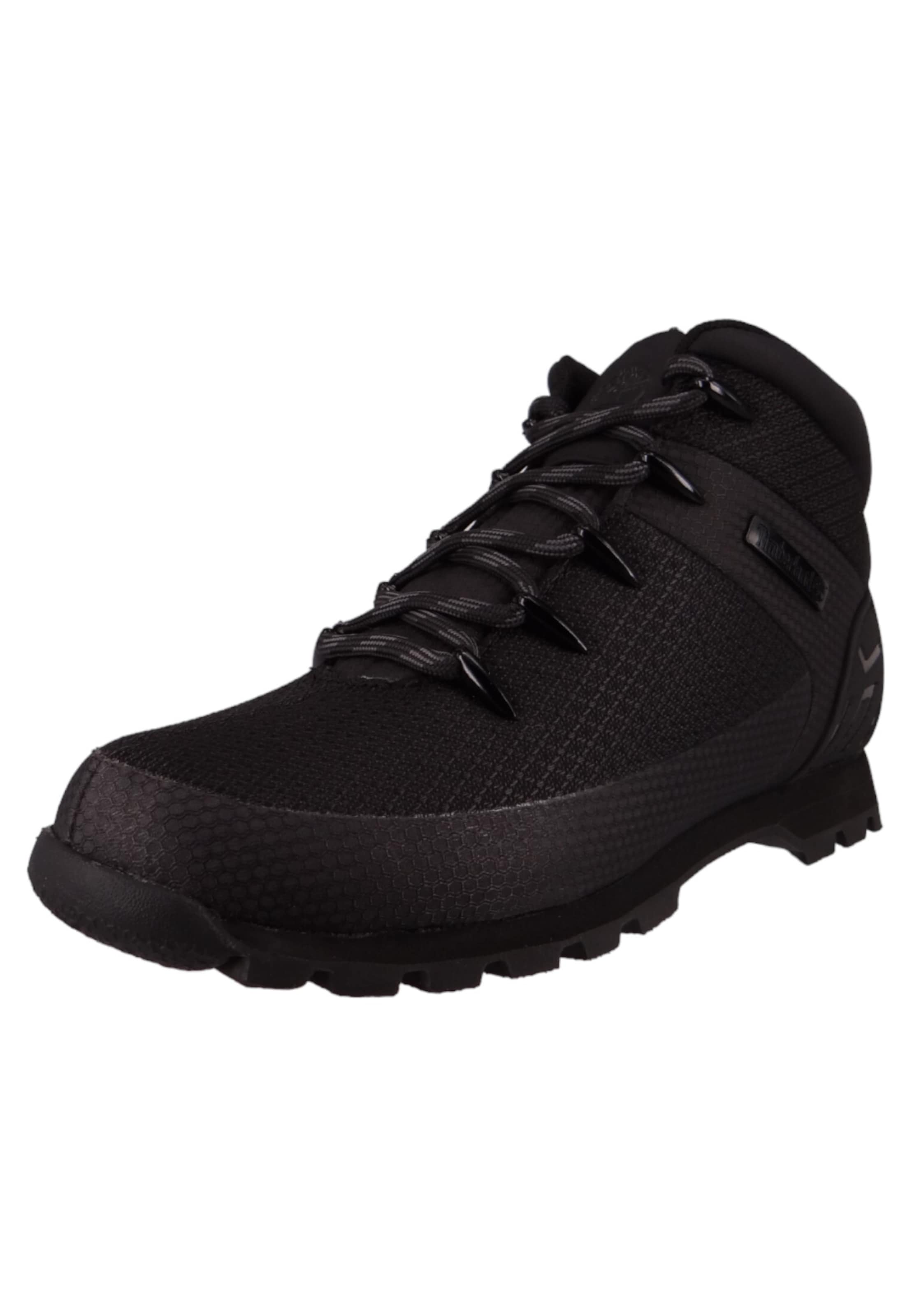 TIMBERLAND Šněrovací boty – černá: přední strana