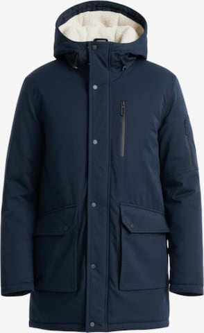 Ombre Winter parka 'OM-JALJ-0181' in Blue: front