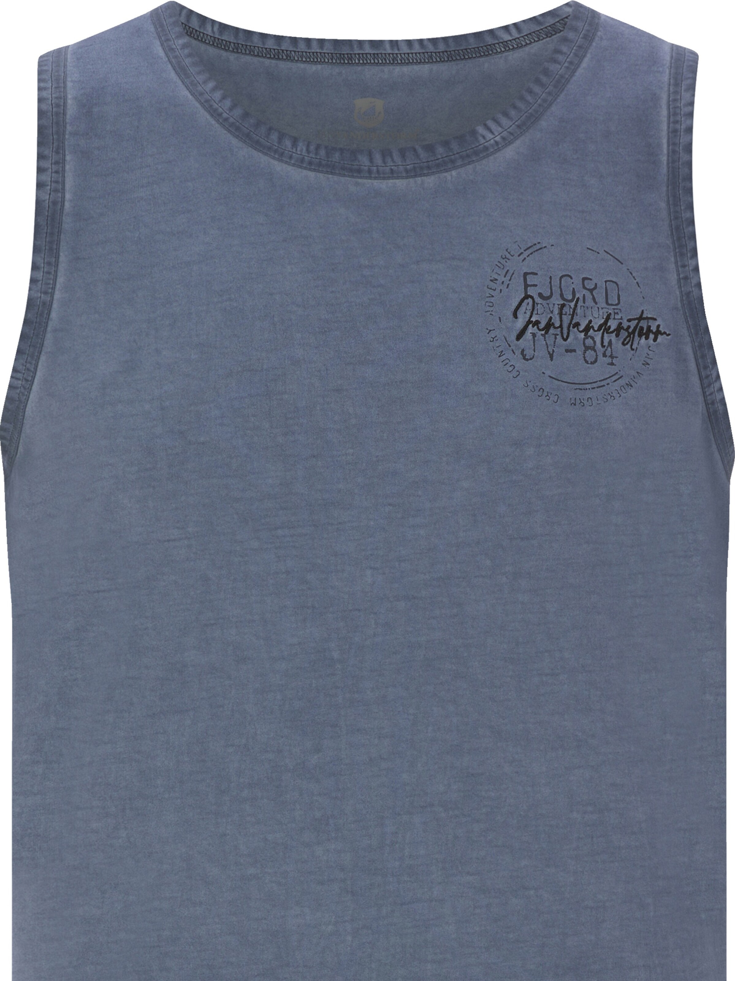 Jan Vanderstorm Doppelpack Tanktop ' Mikjan ' in Blau