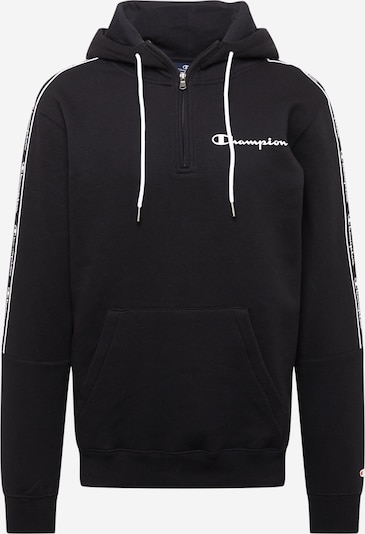 Champion Authentic Athletic Apparel Sweatshirt in schwarz / weiß, Produktansicht