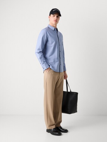 Coupe regular Chemise Calvin Klein Jeans en bleu