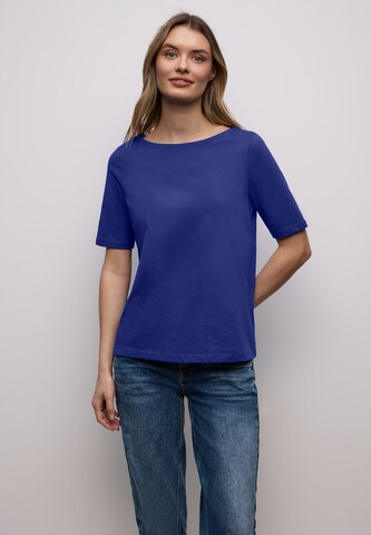 STREET ONE Shirt in Blue: front
