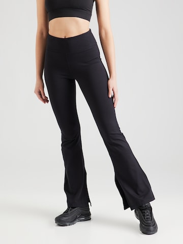 DKNY Performance Regular Workout Pants in Black: front