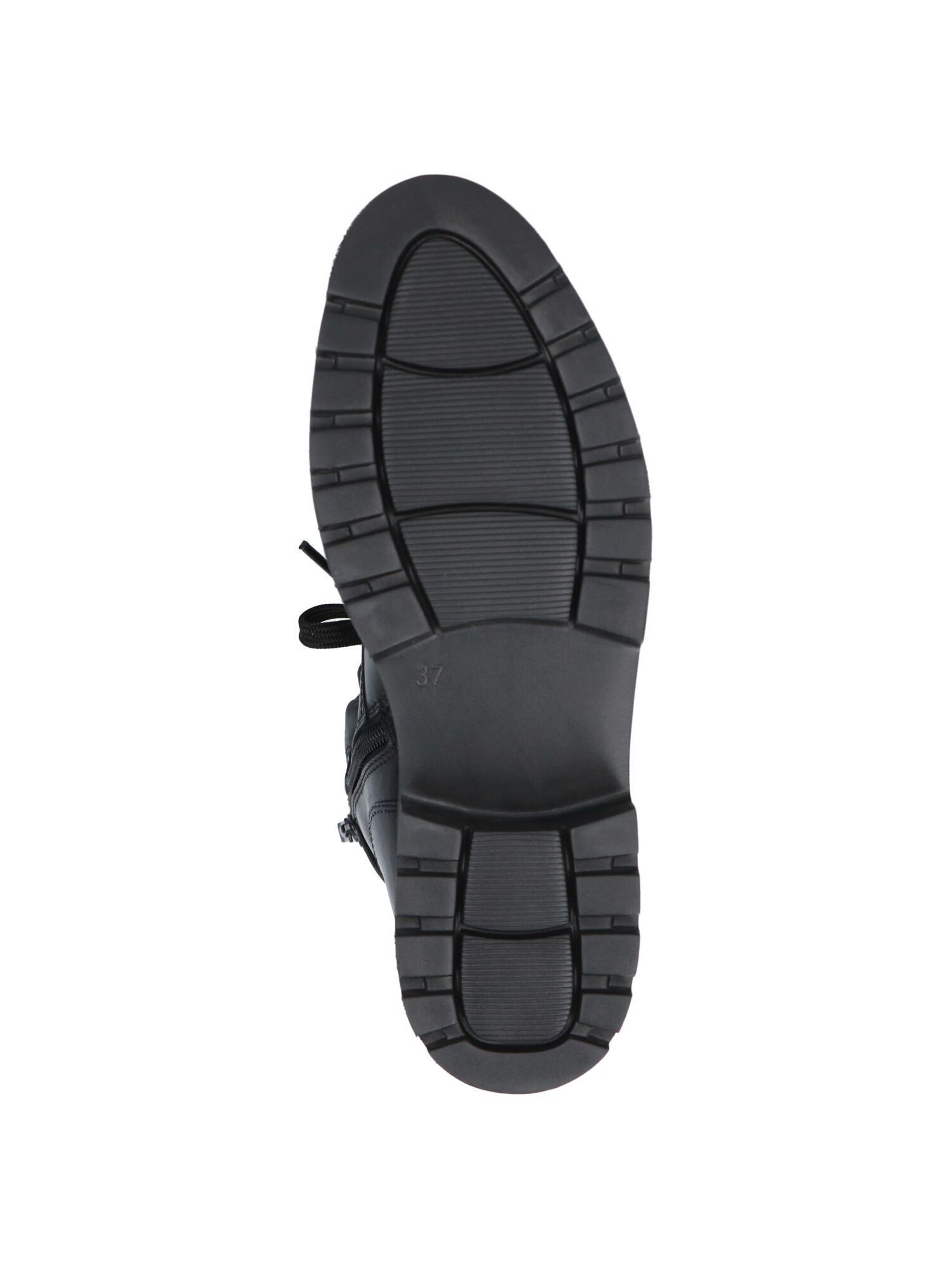 CAPRICE Veterlaarsjes in Zwart