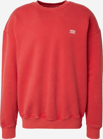 ABOJ ADEJ Sweatshirt 'Nakfa' in Rot: predná strana