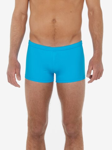 HOM Board Shorts ' Sea Life ' in Blue: front