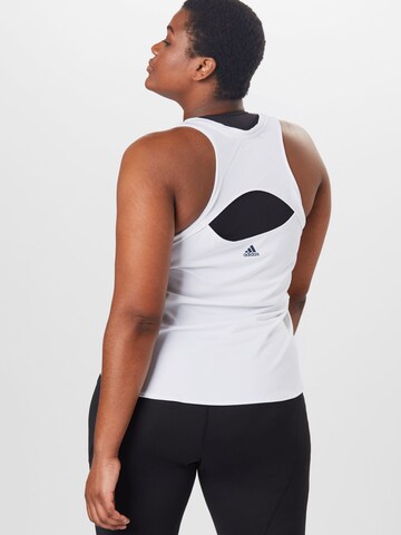 ADIDAS PERFORMANCE Sportovní top – bílá