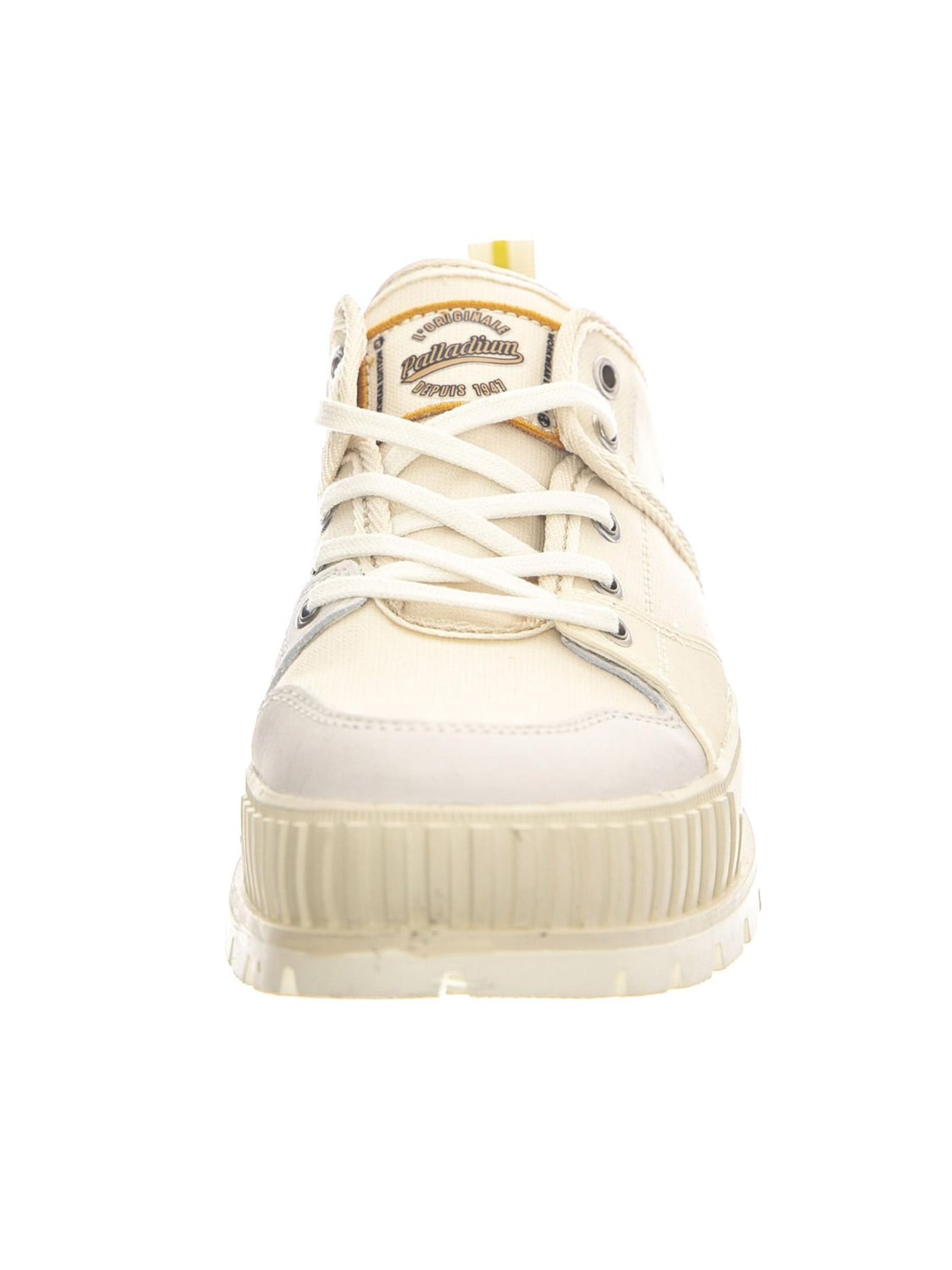 Chaussure à lacets 'Pallashock Lo WW Cream White Shoes' Palladium en beige
