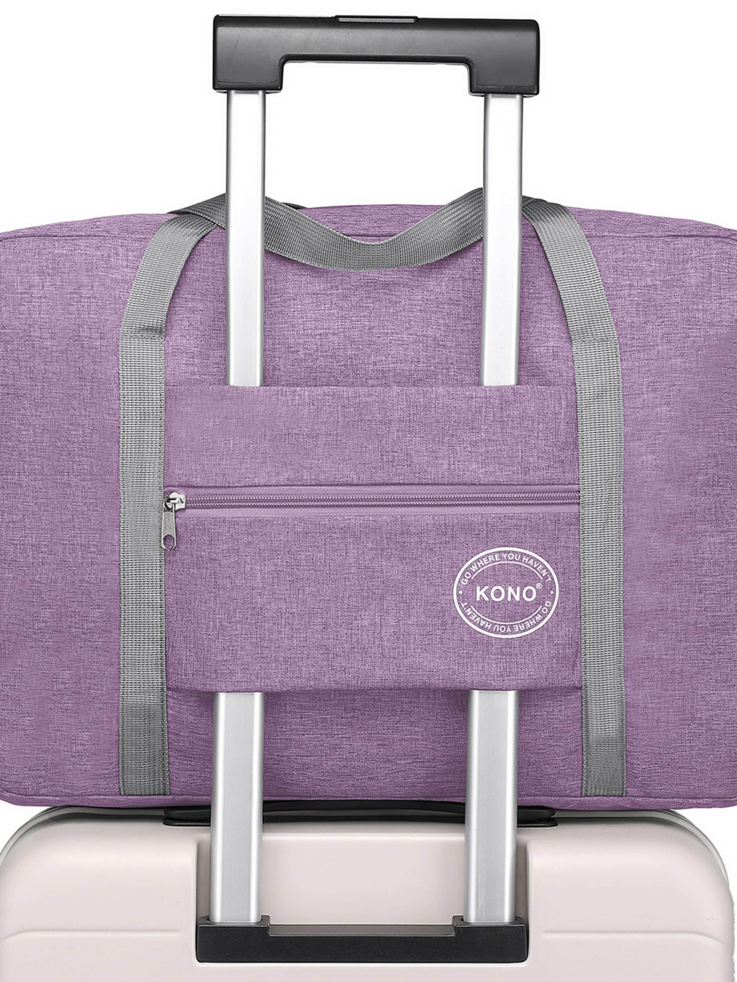 Kono Travel Bag in Purple