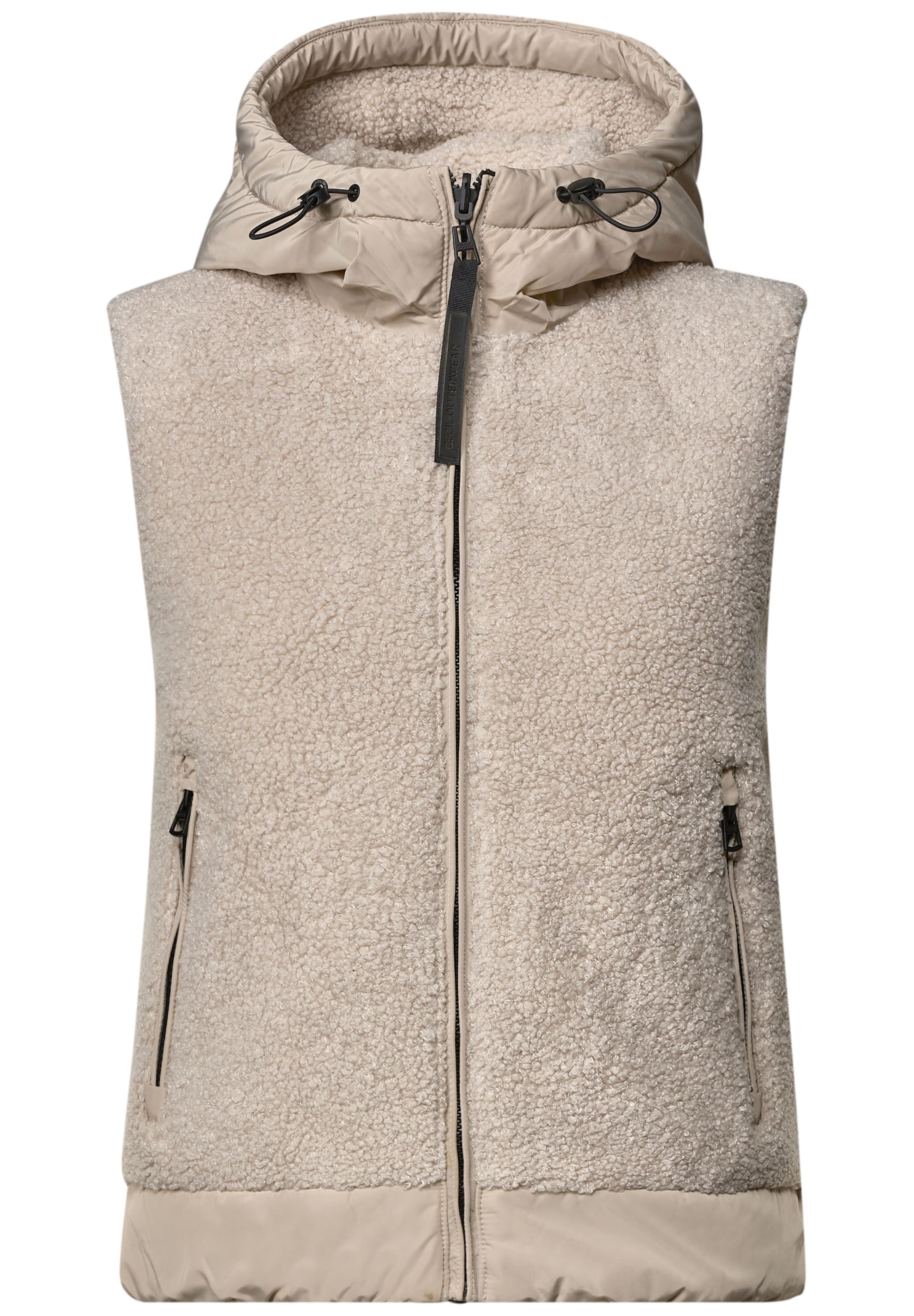 Gilet di CECIL in beige: frontale