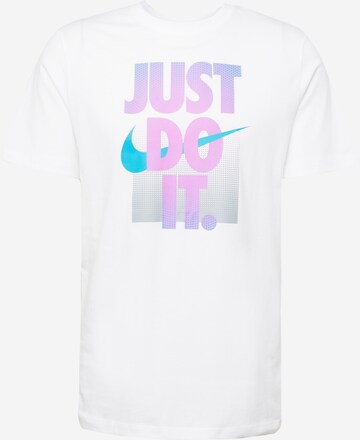 Tricou de la Nike Sportswear pe alb: față