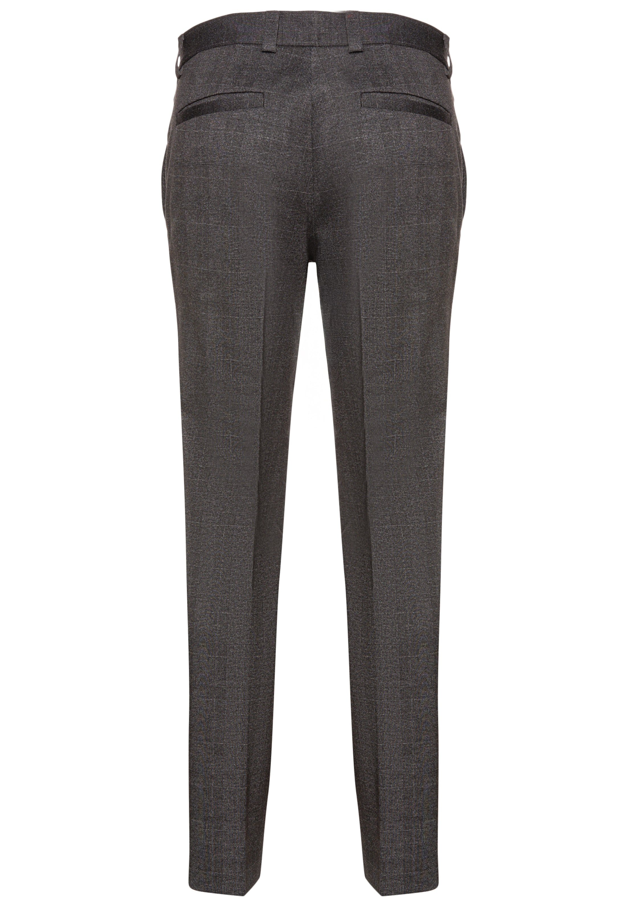 HUGO Regular Pleated Pants 'Hesten' in Grey