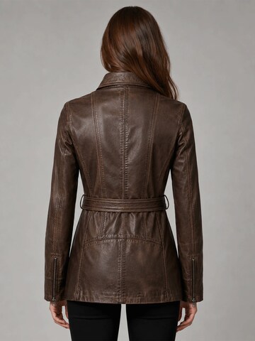 Manteau mi-saison 'Elin' Agamaa en marron