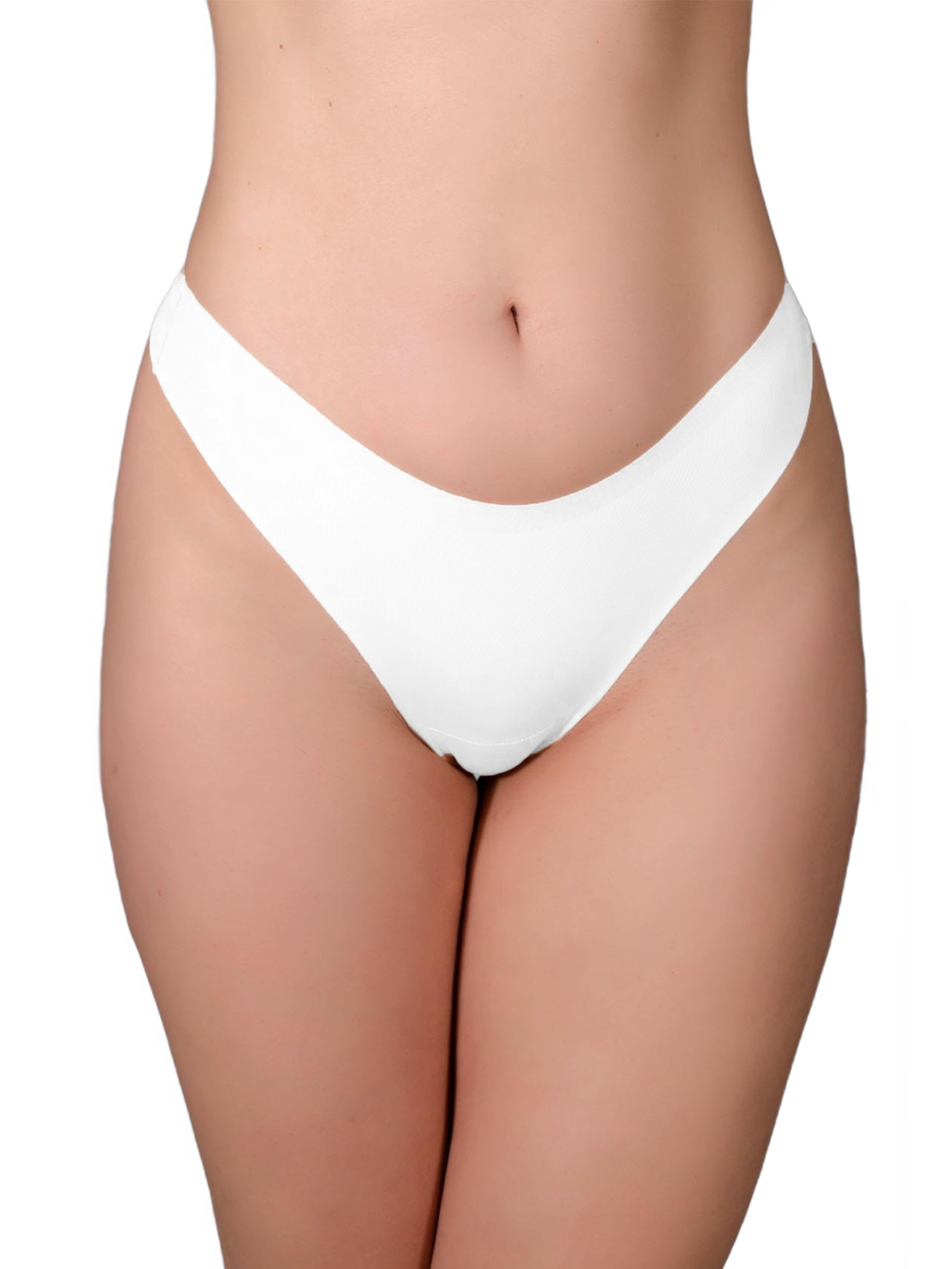 C&City String in Wit: voorkant