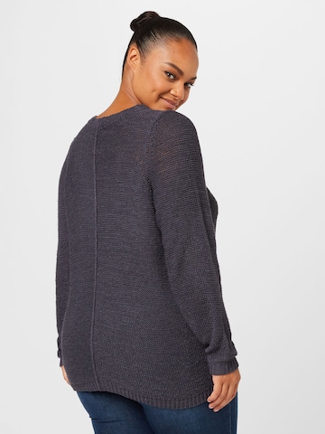 Pull-over 'GEENA' ONLY Curve en bleu