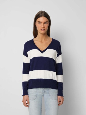 Scalpers Sweater in Blue: front